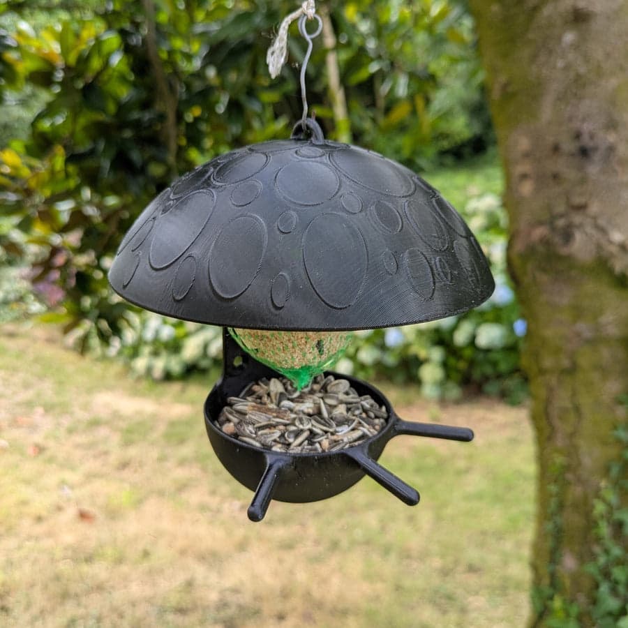 Mangeoire à boules de graisse Le Champignon — vue 3
