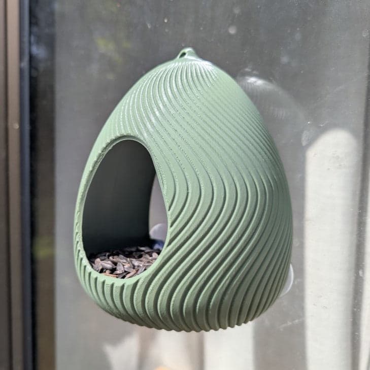 Mangeoire de fenêtre L’Œuf — vue 5