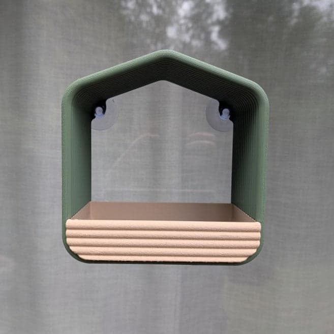 Mangeoire de fenêtre La Cabane — vue 3