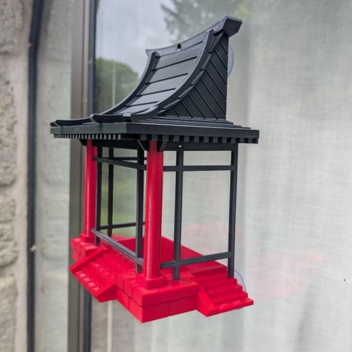 Mangeoire de fenêtre Le Temple — vue 2
