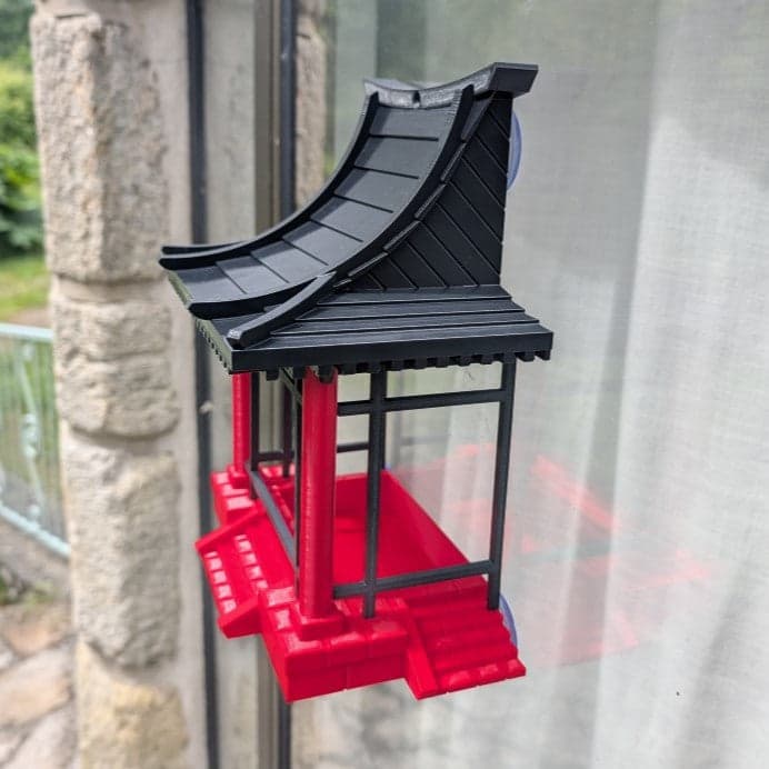 Mangeoire de fenêtre Le Temple — vue 3