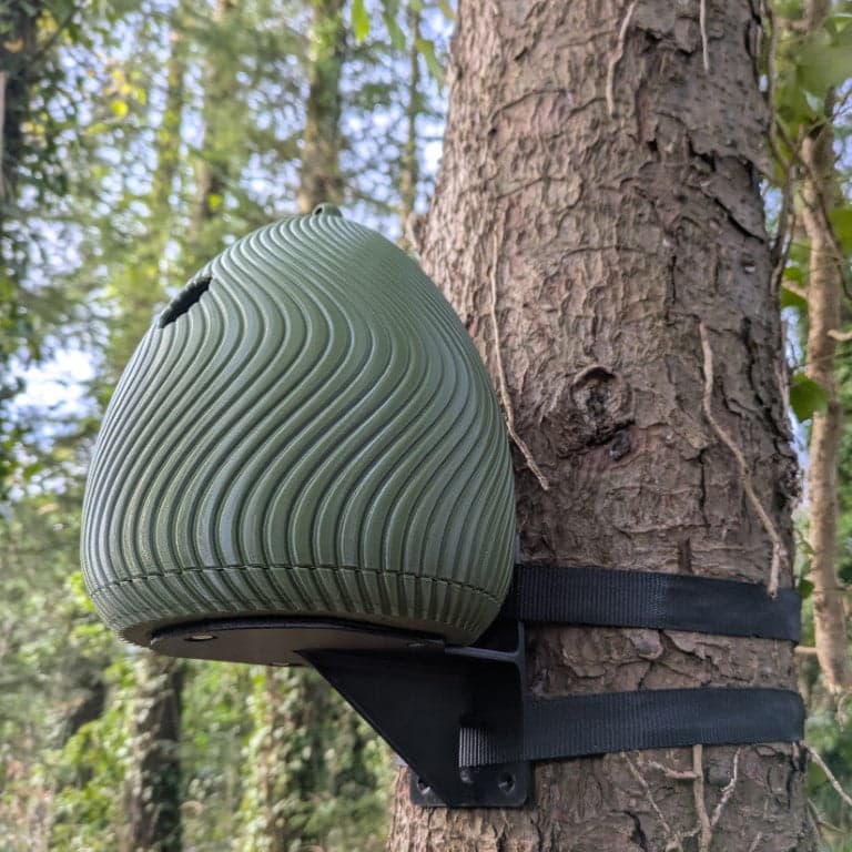 Nichoir à mésange L’Œuf, Ø28 ou Ø34, avec ou sans kit — vue 3