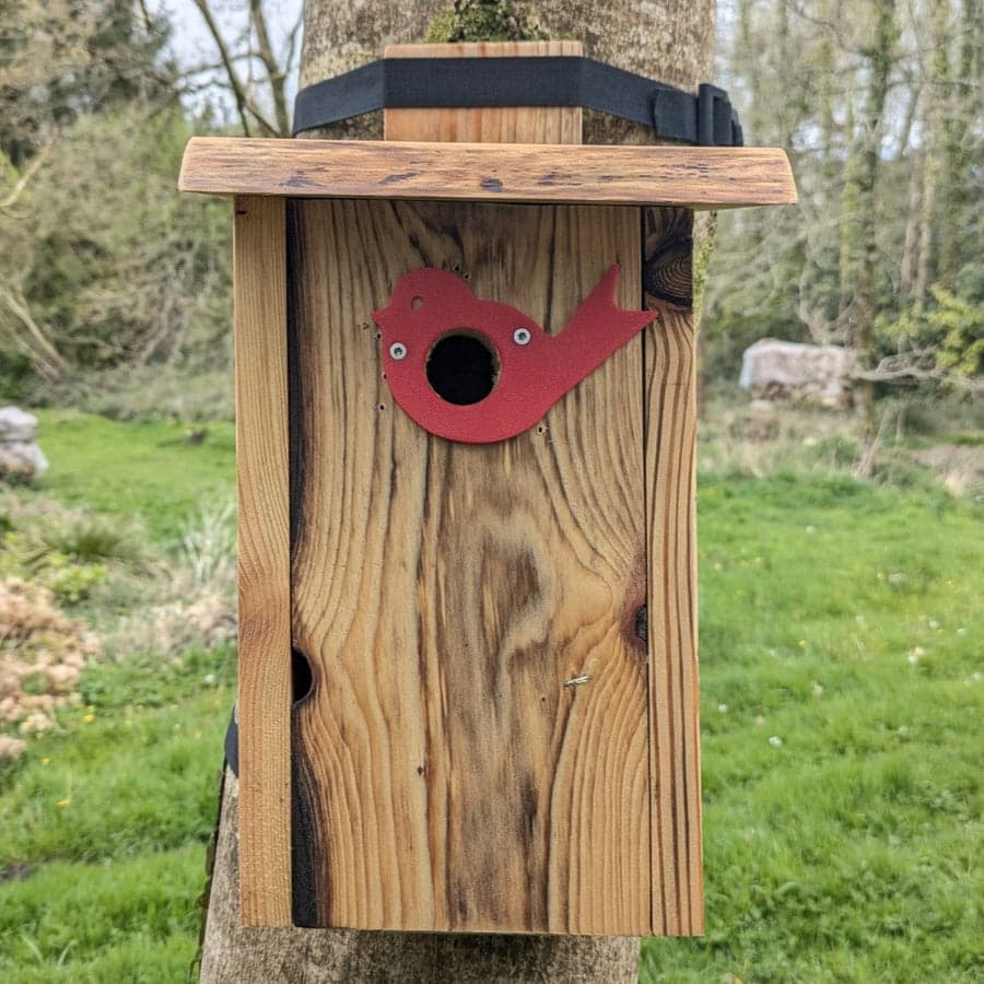 Plaque de protection de trou d’envol L’Oiseau — vue 3