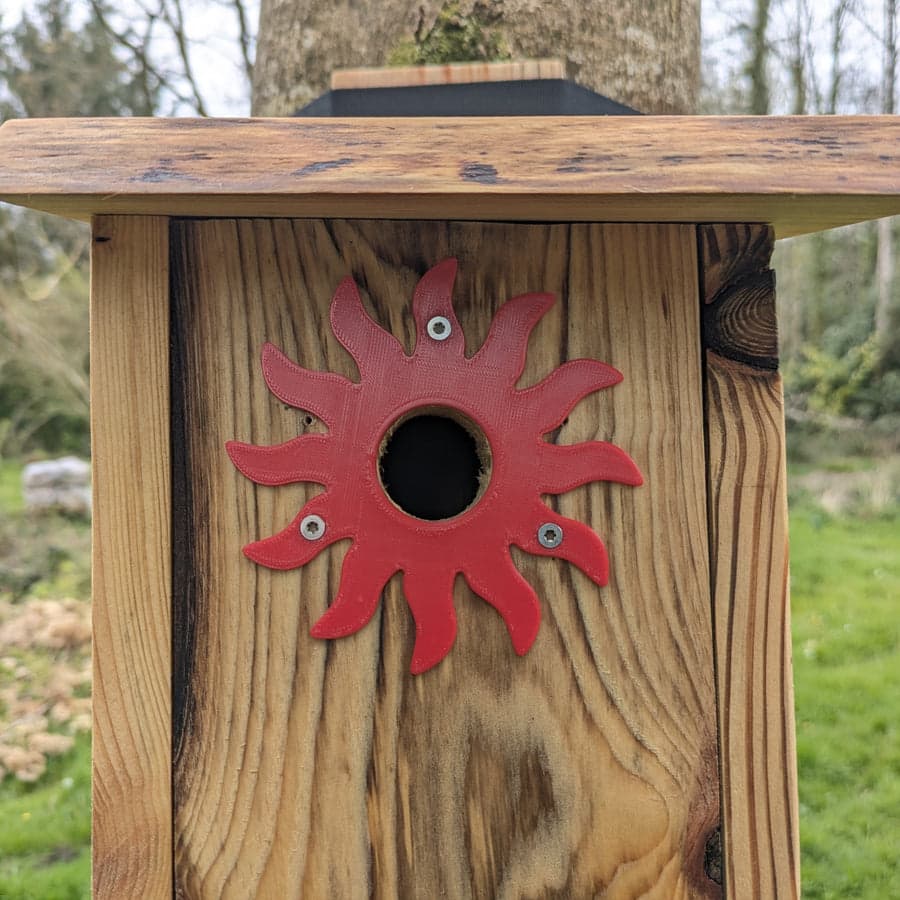 Plaque de protection de trou d’envol Le Soleil — vue 5